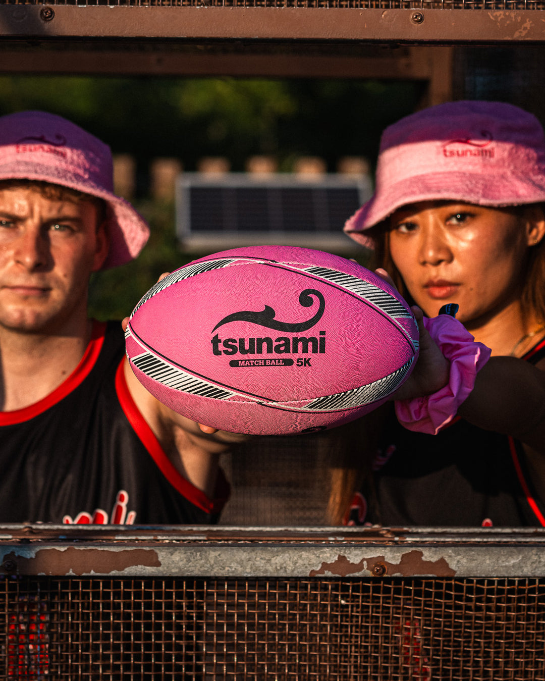 5k Match Rugby Ball - Pink